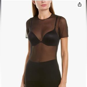 Commando Chic Mesh Layer Tee